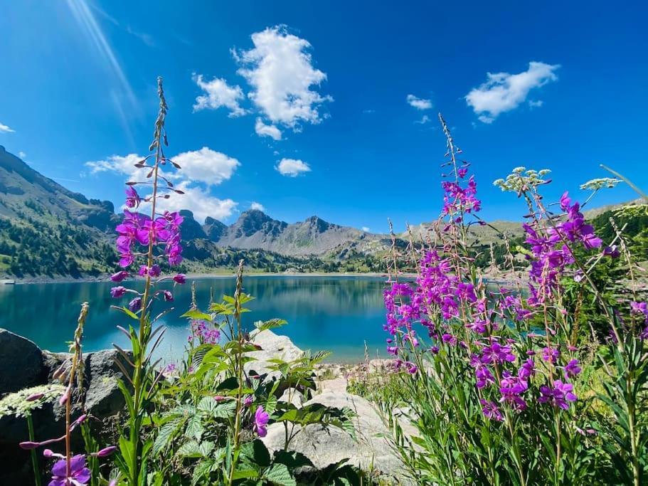 Studio De Charme Avec Vue Sur Le Val D'Allos, Parking Et Wifi Gratuit מראה חיצוני תמונה