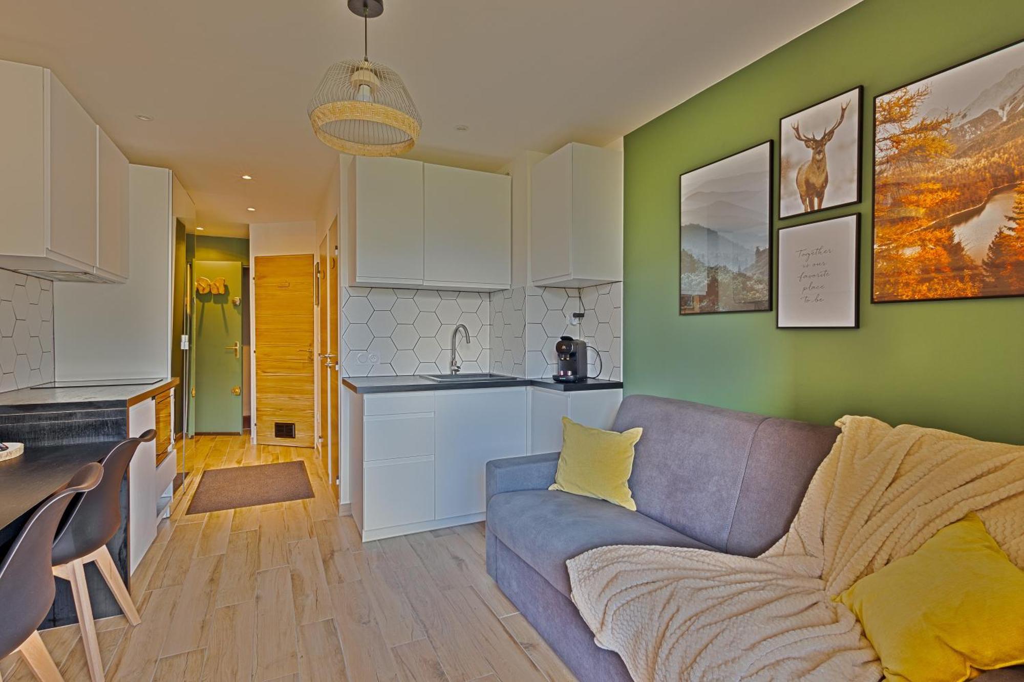 Studio De Charme Avec Vue Sur Le Val D'Allos, Parking Et Wifi Gratuit מראה חיצוני תמונה