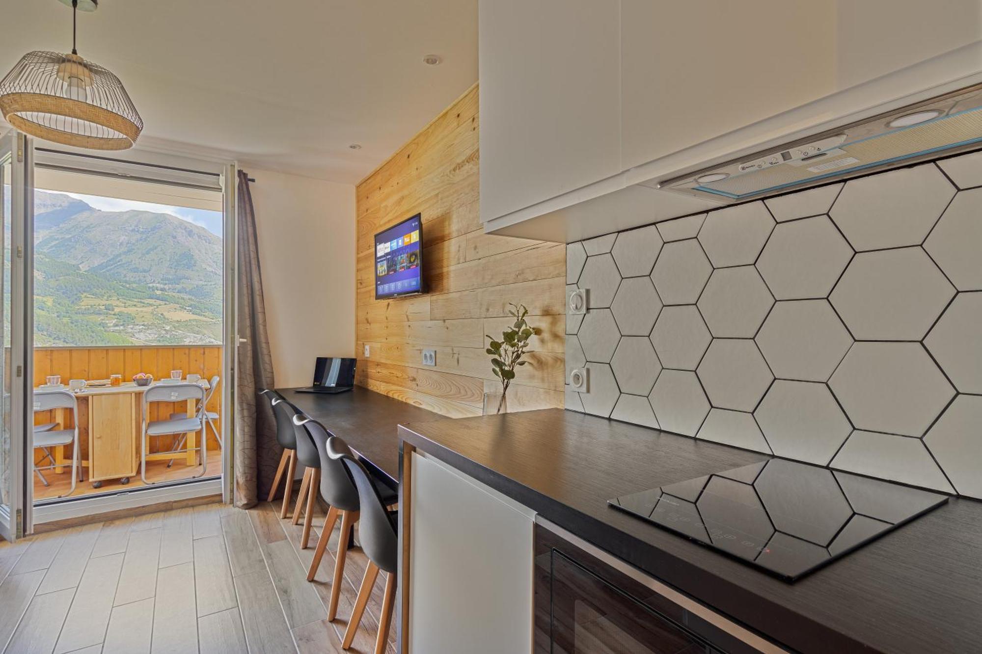 Studio De Charme Avec Vue Sur Le Val D'Allos, Parking Et Wifi Gratuit מראה חיצוני תמונה